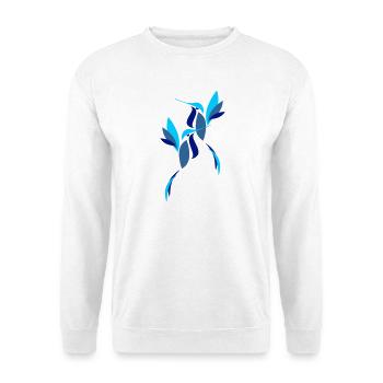 Blue Bird - Unisex Sweatshirt - white - Front