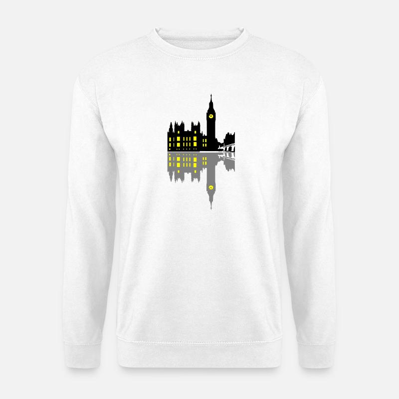 London - Unisex Pullover - Weiß