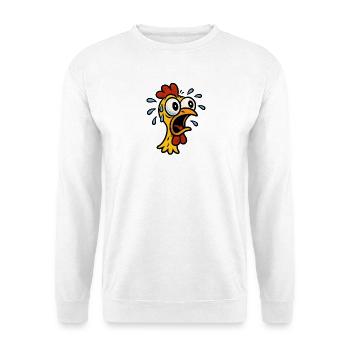 J’essaie de faire entendre ce dicton - Sweat-shirt Unisexe - blanc - Devant