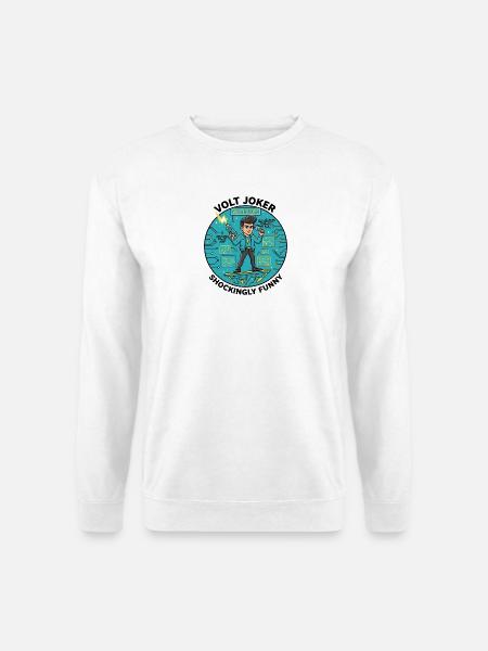 Watt's Up Elektronikheld - Unisex Pullover - Weiß