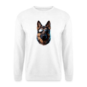 German Shepherd Dog Love German Shepherd Dog Dogs - Unisex Sweatshirt - white - Front