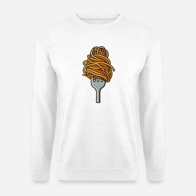 Spaghetti - Unisex Pullover - Weiß