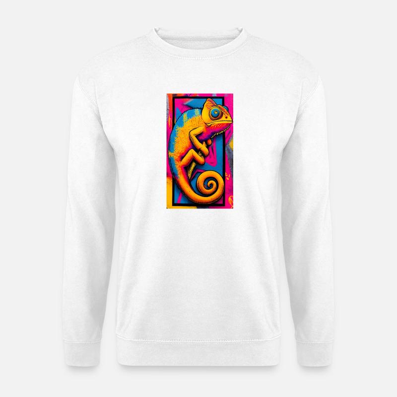 Chamäleon - Unisex Pullover - Weiß