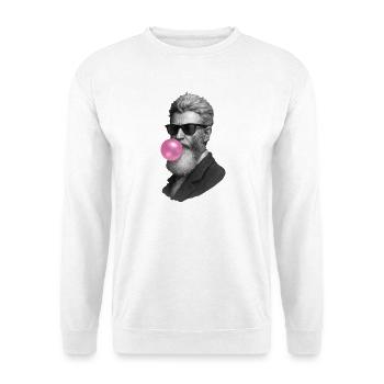 John Brown Bubble Gum. - Unisex Pullover - Weiß - Vorne