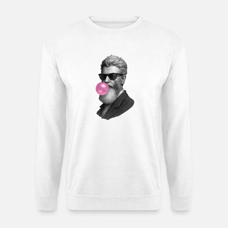 John Brown Bubble Gum. - Unisex Pullover - Weiß