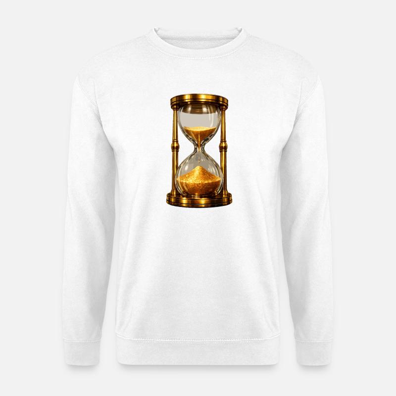 Golden Hourglass - Unisex Sweatshirt - white