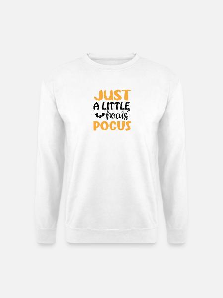 Just a little hocus pocus. - Halloween Design - Unisex Pullover - Weiß