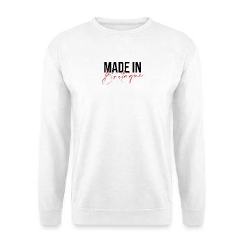 Made in Bretagne - Sweat-shirt Unisexe - blanc - Devant