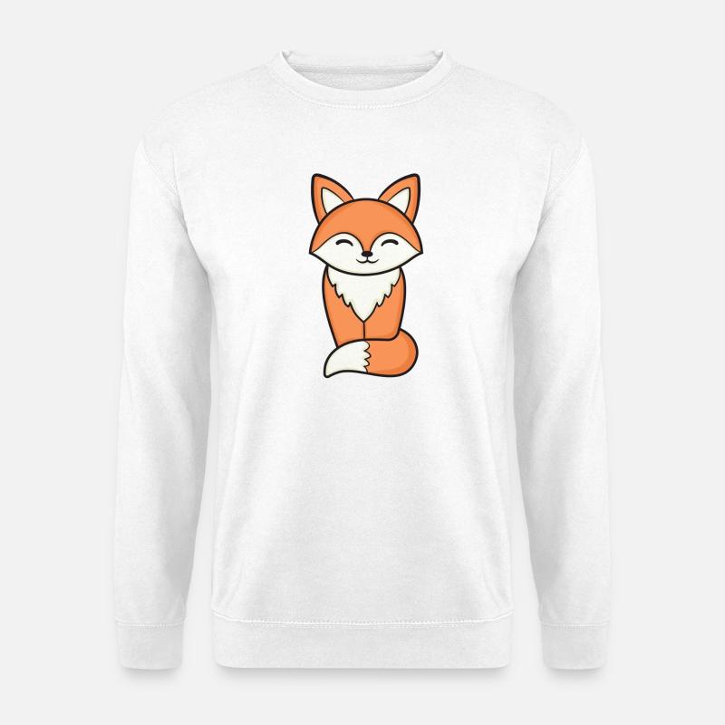 Fox Foxes - Unisex Sweatshirt - white