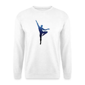 Danse - Ballet - Homme - Sweat-shirt Unisexe - blanc - Devant