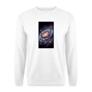 Pastel Galactic Vortex - Unisex Sweatshirt - white - Front