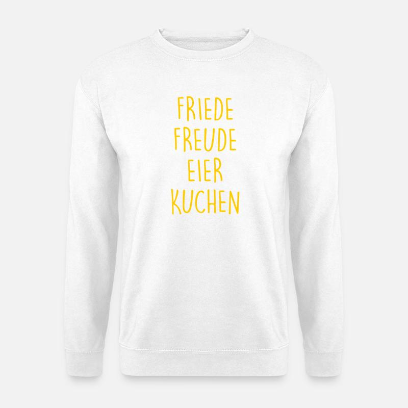 Eierkuchen - Unisex Pullover - Weiß
