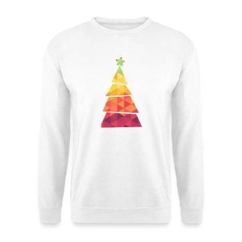 Christmas Tree - Weihnachtsbaum - Weihnachten - Unisex Pullover - Weiß - Vorne