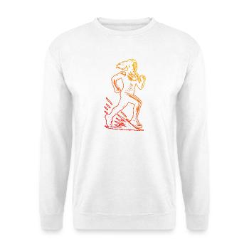 Statement for all races - Unisex Sweatshirt - white - Front
