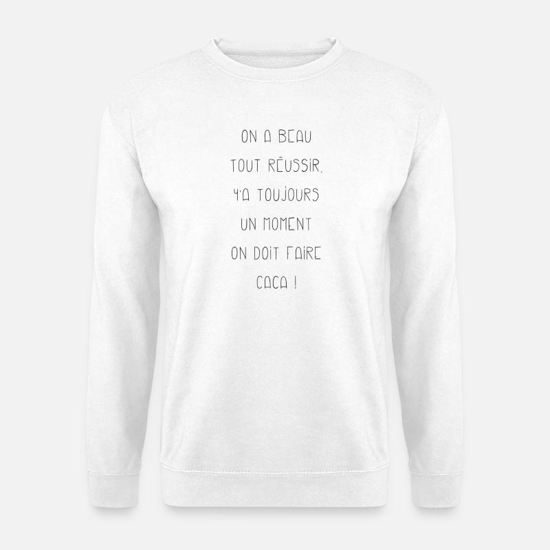 Erfolg der Schwarzen - Unisex Pullover - Weiß