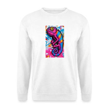 chameleon - Unisex Sweatshirt - white - Front