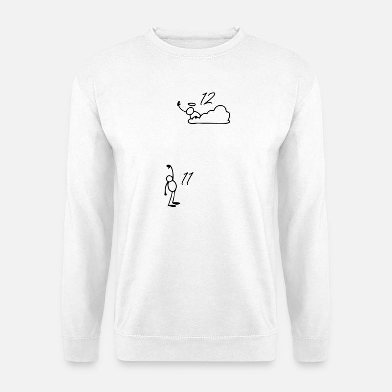 12-jähriges 12-jähriges Jubiläumsgeschenk – 12 Jahre alt - Unisex Pullover - Weiß