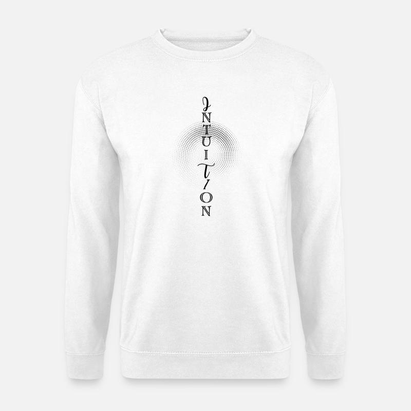 INTUITION – Dein innerer Kompass - Unisex Pullover - Weiß