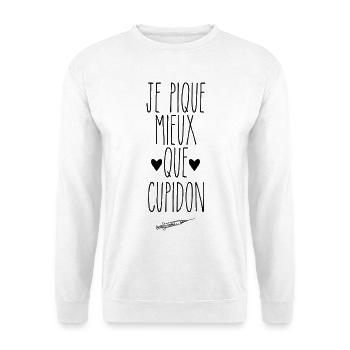 Infirmière Cadeau humour personnalisé - Sweat-shirt Unisexe - blanc - Devant