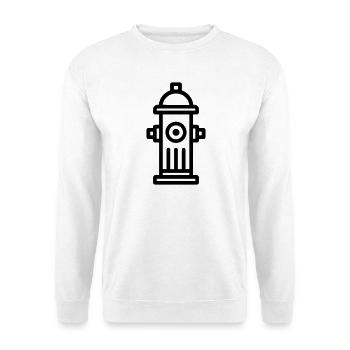 Hydrant - Unisex Pullover - Weiß - Vorne - Alina (178cm) & Michal (187cm)