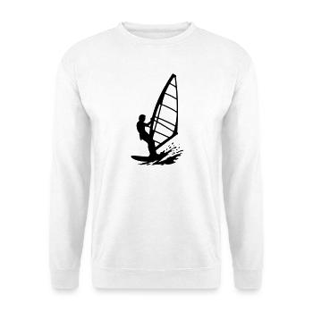 Kitesurfen - Unisex Pullover - Weiß - Vorne - Alina (178cm) & Michal (187cm)