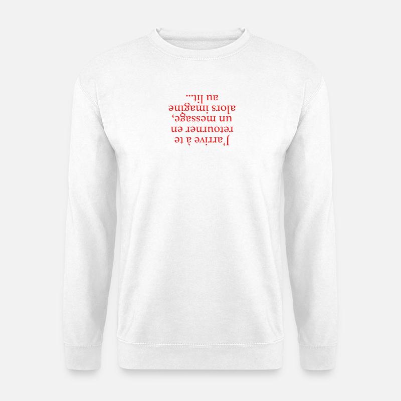 Sich selbst zurückkehren - Unisex Pullover - Weiß