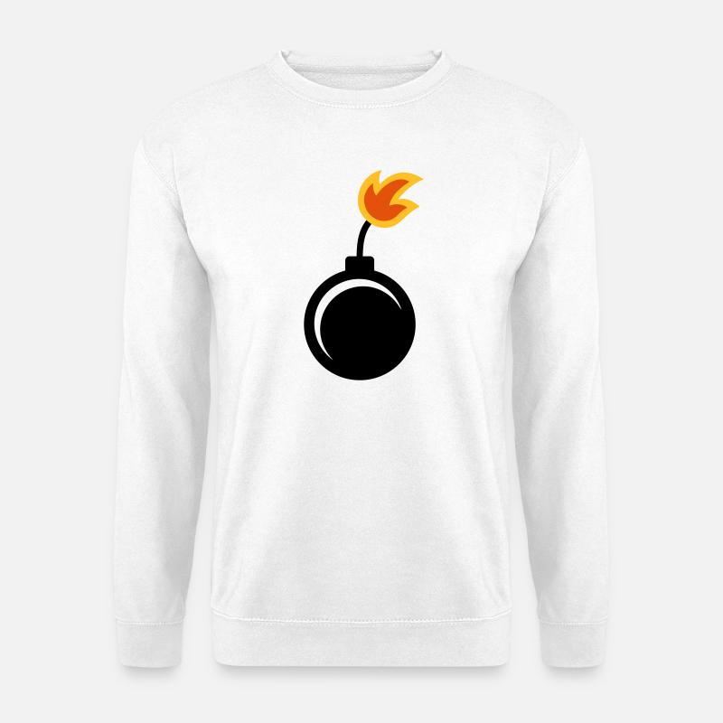 Bombe - Unisex Pullover - Weiß