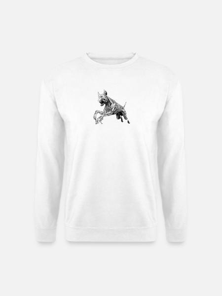 Der Angriffslustige - Unisex Pullover - Weiß