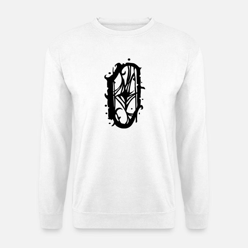 O - Unisex Pullover - Weiß