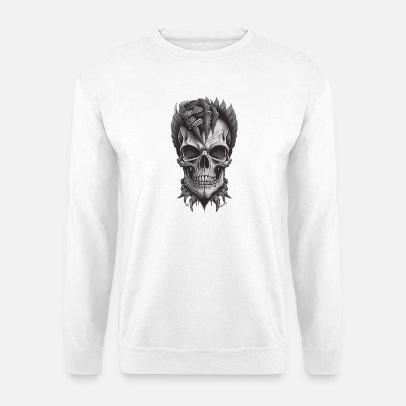 Cool Skull - Unisex Sweatshirt - white