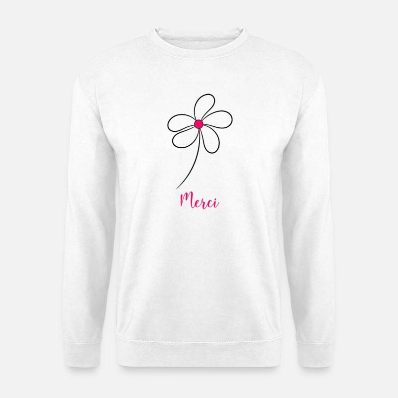 GELIEBTE. VIELEN DANK - Unisex Pullover - Weiß