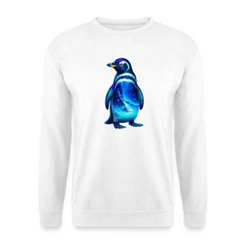 Pingouin - Sweat-shirt Unisexe - blanc - Devant