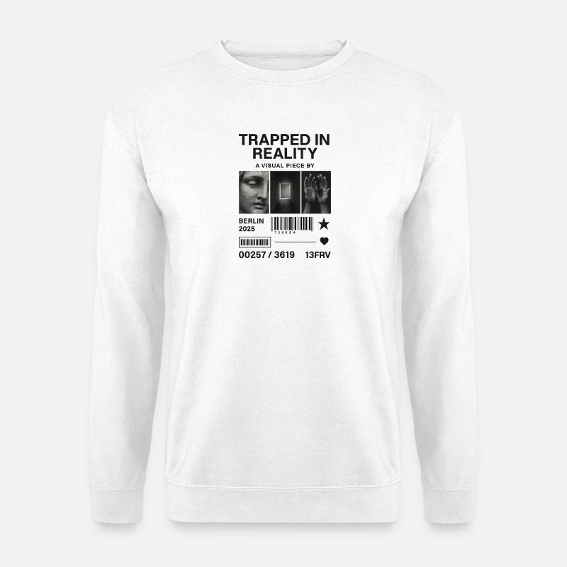 Trapped in Reality Berlin 2025 - Unisex Sweatshirt - white