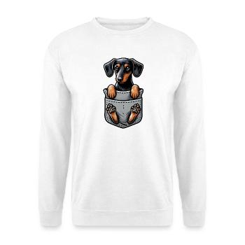 Dachshund Dog Dachshund Breeder Dachshund Lover Dachshund - Unisex Sweatshirt - white - Front
