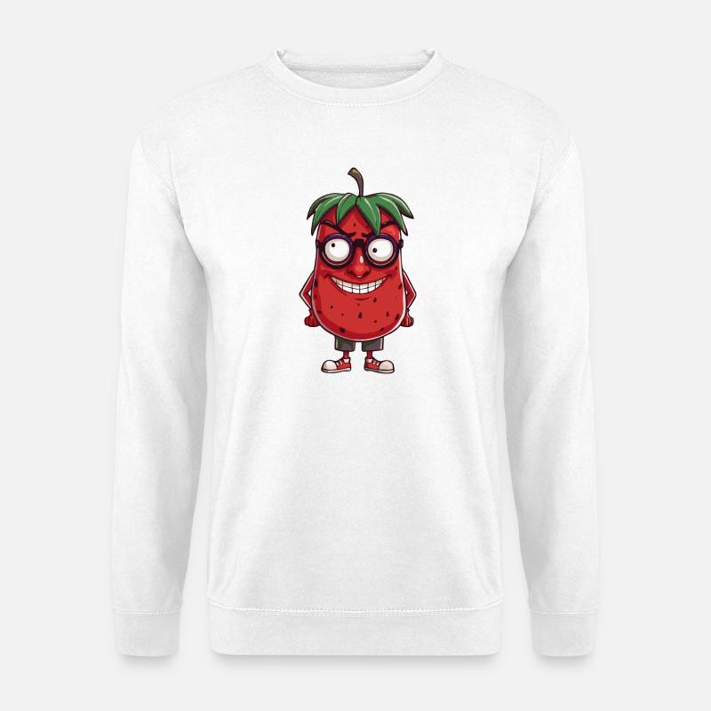 Obst - Unisex Pullover - Weiß