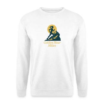 Golden Hour Miles Trail Lady - Unisex Pullover - Weiß - Vorne