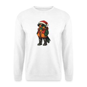 Parrot Christmas Winter - Unisex Sweatshirt - white - Front