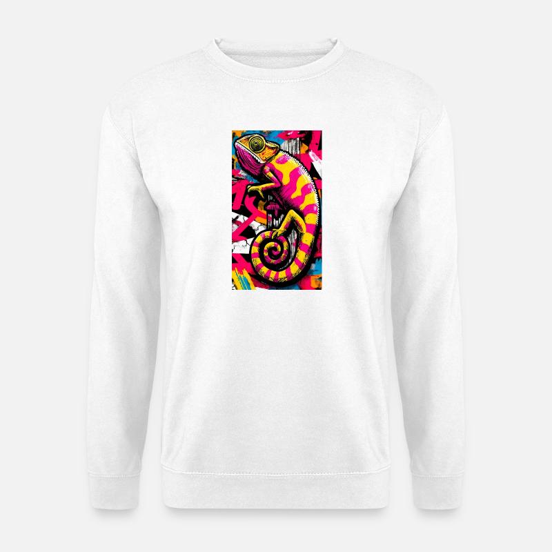 chameleon - Unisex Sweatshirt - white