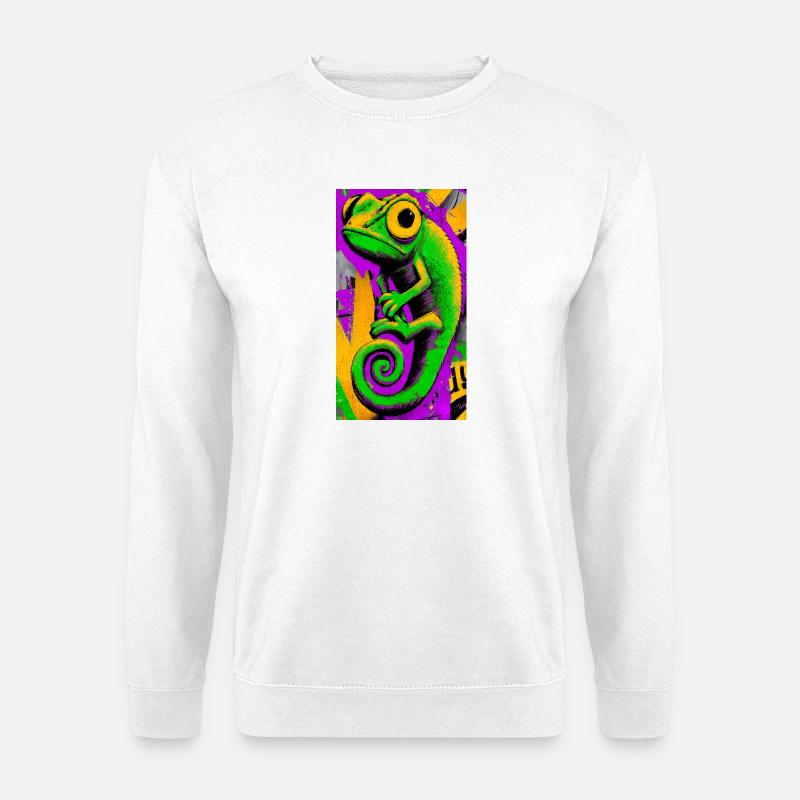 Chamäleon - Unisex Pullover - Weiß