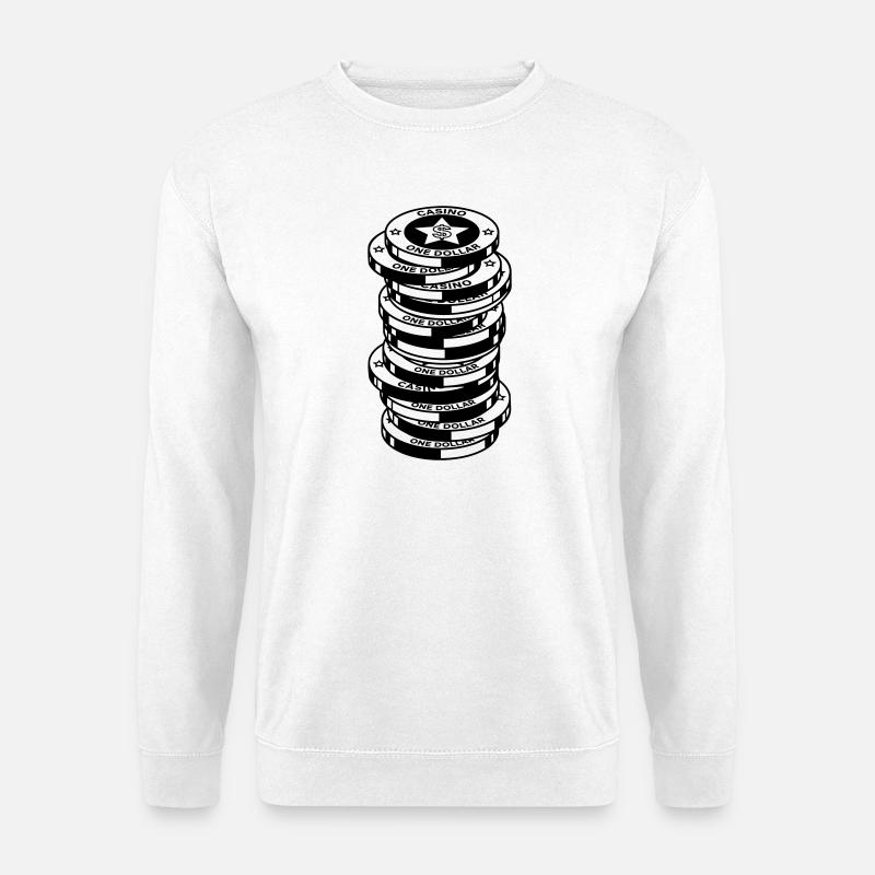 Casino - Unisex Sweatshirt - white