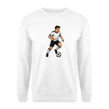 Foosball Cartoon Style - Unisex Sweatshirt - white - Front