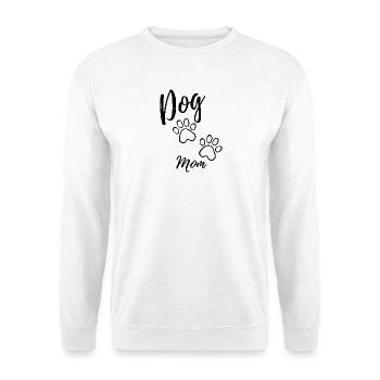 Maman chien - Sweat-shirt Unisexe - blanc - Devant