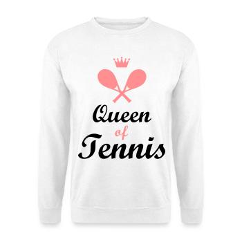 tennis - Unisex Sweatshirt - white - Front