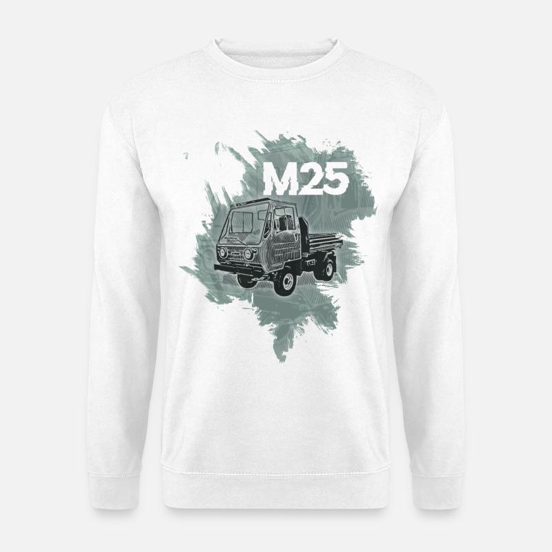 Multicar M25 - Unisex Pullover - Weiß