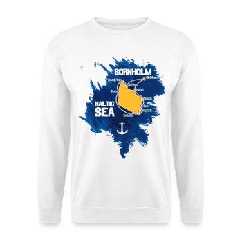 Bornholm Baltic Sea - Unisex Sweatshirt - white - Front