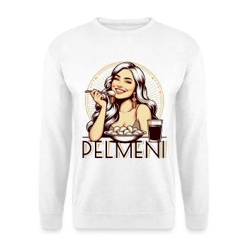 Pelmeni Yummy Gift - Unisex Sweatshirt - white - Front