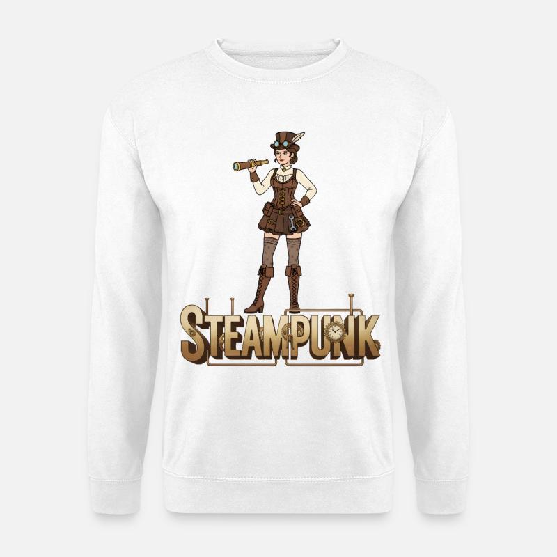 Steampunk - Unisex Sweatshirt - white