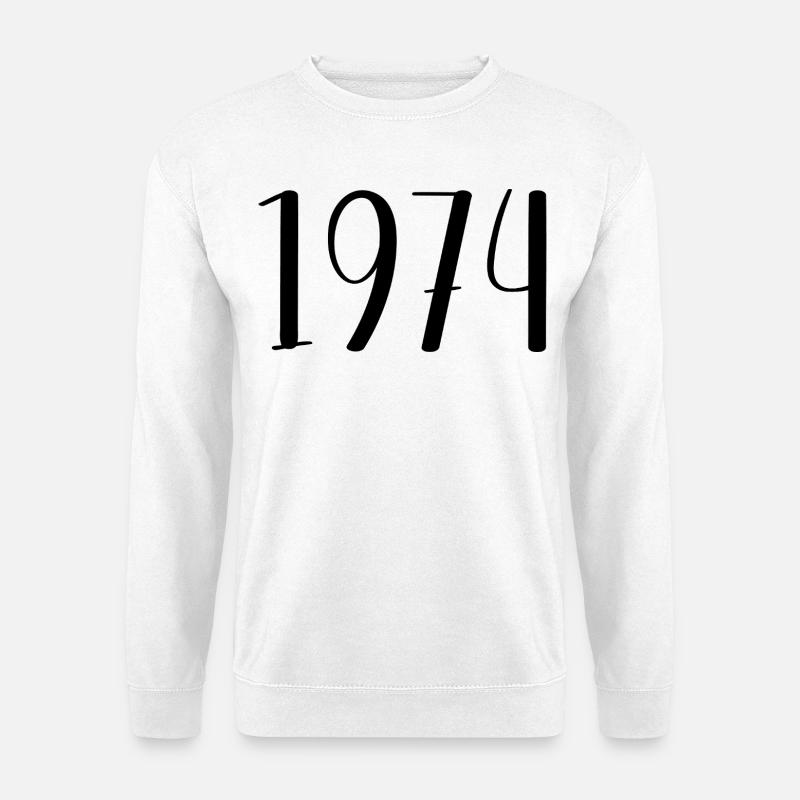 1974 - Unisex Pullover - Weiß