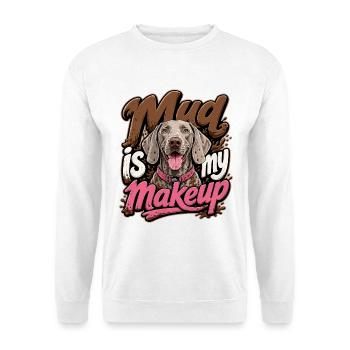 Weimaraner - Sweat-shirt Unisexe - blanc - Devant