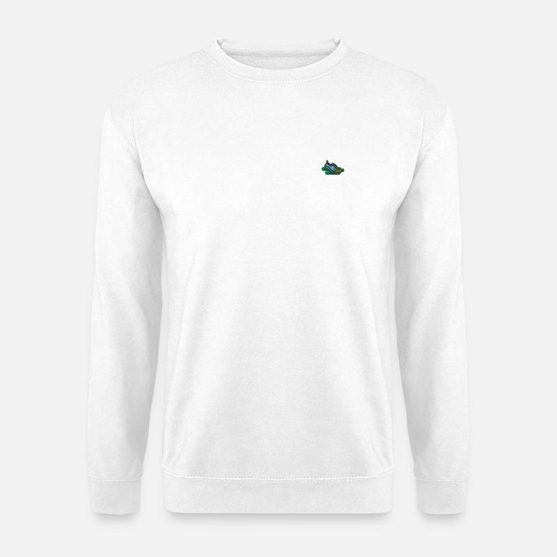 Sportschuh - Unisex Pullover - Weiß